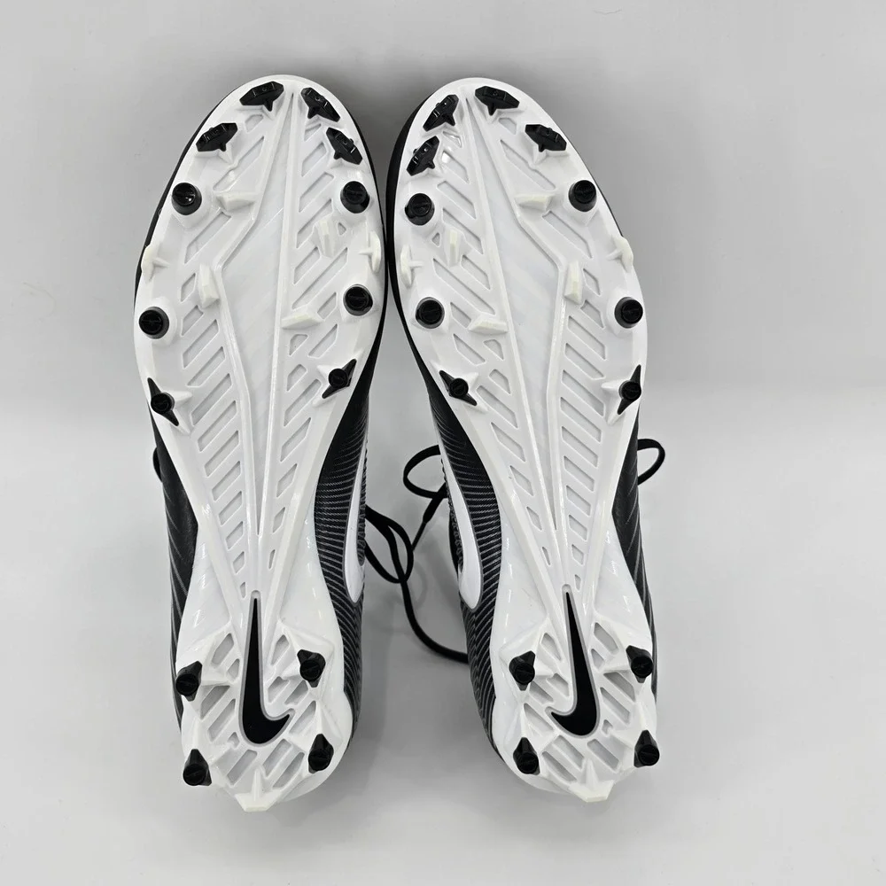 Nike Vapor Speed Football Cleats Mens Low Top Black White 847097-011 Size‎ 13.5